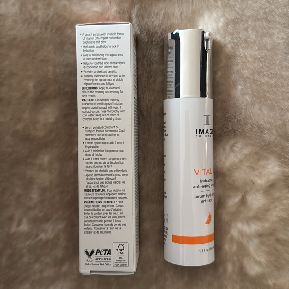 Image Skincare Vital C Hydrating Anti-Aging Serum - New, Factory Sealed - Picture 3 of 4